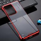 For Galaxy S20 Ultra SULADA Borderless Drop-proof Vacuum Plating PC Case(Red) - 1