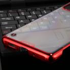 For Galaxy S20 Ultra SULADA Borderless Drop-proof Vacuum Plating PC Case(Red) - 4