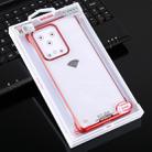 For Galaxy S20 Ultra SULADA Borderless Drop-proof Vacuum Plating PC Case(Red) - 6