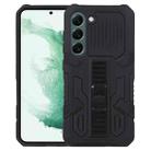 For Samsung Galaxy S23 5G All Inclusive Double-color TPU + PC Phone Case(Black) - 1