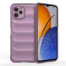 For Huawei nova Y61 Magic Shield TPU + Flannel Phone Case(Purple) - 1