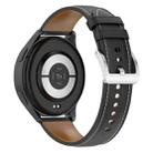 For Huawei Watch Buds/Xiaomi Watch S2 22mm Genuine Leather Watch Band(Black) - 2