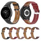 For Huawei Watch Buds/Xiaomi Watch S2 22mm Genuine Leather Watch Band(Black) - 4