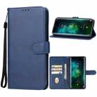 For TCL 10 Plus Leather Phone Case(Blue) - 1