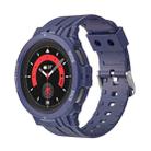 For Samsung Galaxy Watch 5 Pro 45mm Sport Integrated TPU Watch Band(Midnight Blue) - 1