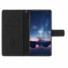 For Samsung Galaxy Note10+ Diamond Embossed Skin Feel Leather Phone Case with Lanyard(Black) - 6