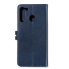 For Galaxy A21 Embossed Happy Cat Pattern Horizontal Flip Leather Case with Holder & Card Slots & Wallet(Blue) - 3