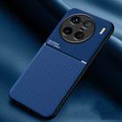 For vivo X90 Pro+ Classic Tilt Magnetic Phone Case(Blue) - 1