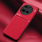 For vivo X90 Pro+ Classic Tilt Magnetic Phone Case(Red) - 1