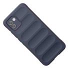 For Samsung Galaxy A03 Global Magic Shield TPU + Flannel Phone Case(Light Blue) - 4