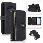 For Samsung Galaxy S10e Dream 9-Card Wallet Zipper Bag Leather Phone Case(Black) - 1