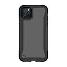 For iPhone 11 Pro Max Blade Series Transparent AcrylicProtective Case(Black) - 1