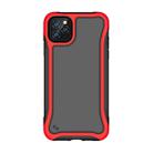 For iPhone 11 Pro Max Blade Series Transparent AcrylicProtective Case(Red) - 1