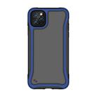 For iPhone 11 Pro Max Blade Series Transparent AcrylicProtective Case(Navy Blue) - 1