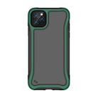 For iPhone 11 Pro Max Blade Series Transparent AcrylicProtective Case(Dark Green) - 1