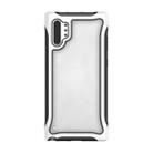 For Galaxy Note10+ Blade Series Transparent AcrylicProtective Case(White) - 1