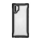 For Galaxy Note10+ Blade Series Transparent AcrylicProtective Case(Black) - 1