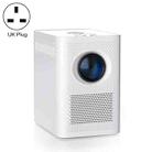S30 Android System HD Portable WiFi Mobile Projector, Plug Type:UK Plug(White) - 1
