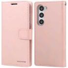 For Samsung Galaxy S23 5G GOOSPERY BLUE MOON Crazy Horse Texture Leather Phone Case(Rose Gold) - 1