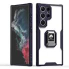 For Samsung Galaxy A53 5G Armor Shockproof Magnetic Ring Phone Case(Deep Purple) - 1