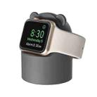 For Apple Watch Smart Watch Silicone Charging Holder without Charger(Grey) - 1
