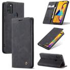 For Galaxy M30S / M21 CaseMe-013 Multifunctional Horizontal Flip Leather Case with Card Slot & Holder & Wallet(Black) - 1