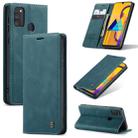 For Galaxy M30S / M21 CaseMe-013 Multifunctional Horizontal Flip Leather Case with Card Slot & Holder & Wallet(Blue) - 1
