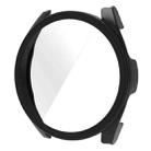 For Xiaomi Watch S2 42mm PC + 9H Tempered Glass Integrated Protective Watch Case(Black) - 1