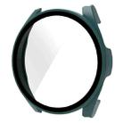 For Xiaomi Watch S2 42mm PC + 9H Tempered Glass Integrated Protective Watch Case(Pine Green) - 1