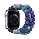 Simple Bodhi Beads Watch Band For Apple Watch Ultra 49mm&Watch Ultra 2 49mm / Series 9&8&7 45mm / SE 3&SE 2&6&SE&5&4 44mm / 3&2&1 42mm(Bodhi Blue) - 1