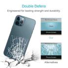 For iPhone 12 Pro Max 9H 2.5D Half-screen Transparent Back Tempered Glass Film - 5