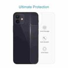 For iPhone 12 / 12 Pro 50pcs 9H 2.5D Half-screen Transparent Back Tempered Glass Film - 4