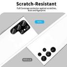 For Samsung Galaxy S22 Ultra 5G Integrated Rear Camera Lens Tempered Glass Film(Black) - 5