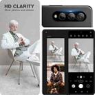 For Samsung Galaxy Z Fold3 5G Integrated Rear Camera Lens Tempered Glass Film(Black) - 8