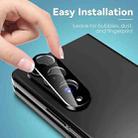 For Samsung Galaxy Z Fold4 5G Integrated Rear Camera Lens Tempered Glass Film(Black) - 3