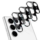 For Samsung Galaxy S22 Ultra 5G 50pcs Integrated Rear Camera Lens Tempered Glass Film(Black) - 3
