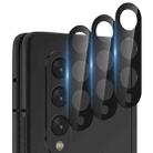 For Samsung Galaxy Z Fold3 5G 50pcs Integrated Rear Camera Lens Tempered Glass Film(Black) - 2