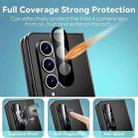 For Samsung Galaxy Z Fold4 5G / Galaxy W23 50pcs Integrated Rear Camera Lens Tempered Glass Film(Black) - 6