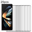 For Samsung Galaxy Z Fold4 5G / Galaxy W23 25pcs Full Glue Full Screen Tempered Glass Film - 1