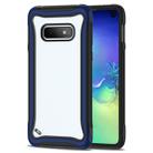 For Galaxy S10e Blade Series Transparent AcrylicProtective Case(Navy Blue) - 1