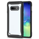 For Galaxy S10e Blade Series Transparent AcrylicProtective Case(Black) - 1