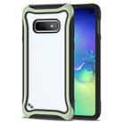 For Galaxy S10e Blade Series Transparent AcrylicProtective Case(Green) - 1