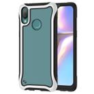 For Galaxy A10s Blade Series Transparent AcrylicProtective Case(White) - 1
