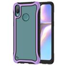 For Galaxy A10s Blade Series Transparent AcrylicProtective Case(Purple) - 1