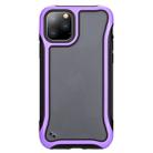 For iPhone 11 Blade Series Transparent AcrylicProtective Case(Purple) - 1