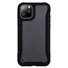 For iPhone 11 Pro Blade Series Transparent AcrylicProtective Case(Black) - 1