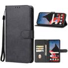 For Motorola ThinkPhone Leather Phone Case(Black) - 1