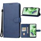 For Xiaomi Redmi Note 12 Global 5G Leather Phone Case(Blue) - 1