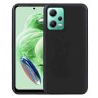 For Xiaomi Redmi Note 12 Global 5G TPU Phone Case(Black) - 1