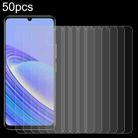 For TCL 40 SE 50pcs 0.26mm 9H 2.5D Tempered Glass Film - 1